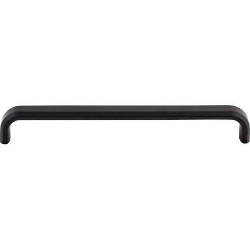 Top Knobs Telfair Pull 7 9/16" (c-c) - Flat Black - TK3014BLK