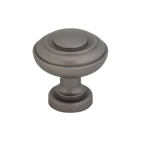 Top Knobs Ulster 1 1/4" Diameter Mushroom Knob, Ash Gray - TK3070AG