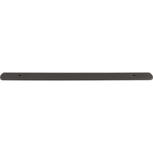 Top Knobs Wescott Backplate 8 13/16" Center to Center, Ash Gray - TK3275AG