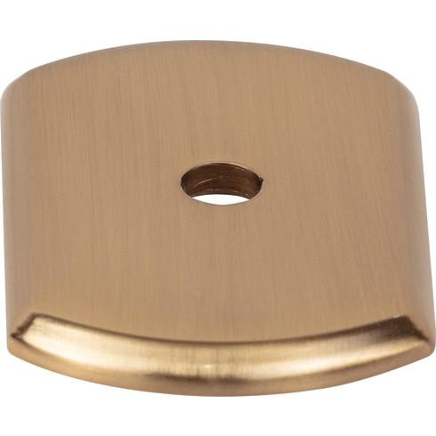 Top Knobs Wescott Knob Backplate 1 1/2" - Honey Bronze - TK3270HB