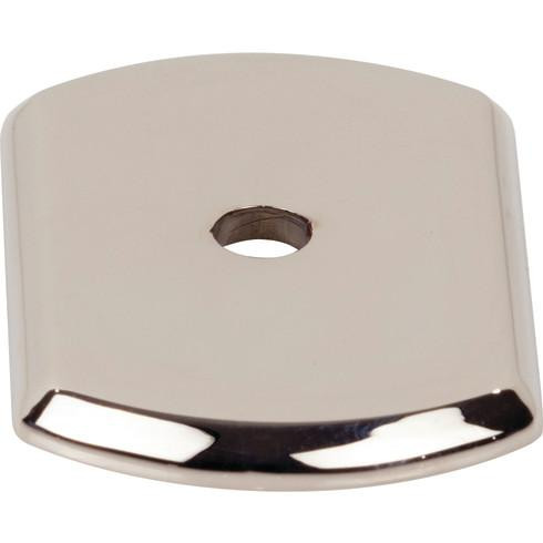 Top Knobs Wescott Knob Backplate 1 1/2" - Polished Nickel - TK3270PN