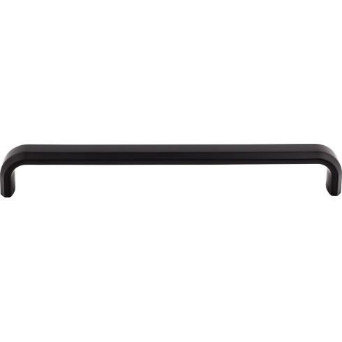 Top Knobs Telfair Appliance Pull 18" (c-c) - Flat Black - TK3018BLK
