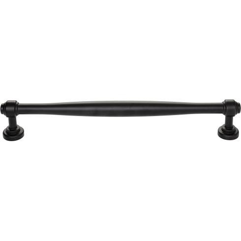 Top Knobs Ulster Appliance Pull 18" (c-c) - Flat Black - TK3078BLK