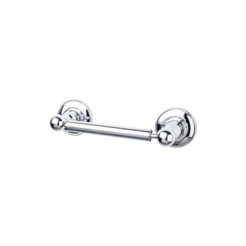 Top Knobs Edwardian Bath Tissue Holder - Polished Chrome - Plain Backplate - ED3PCD