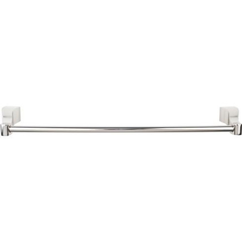 Top Knobs Aqua Bath 18" Single Towel Bar - Polished Nickel - AQ6PN