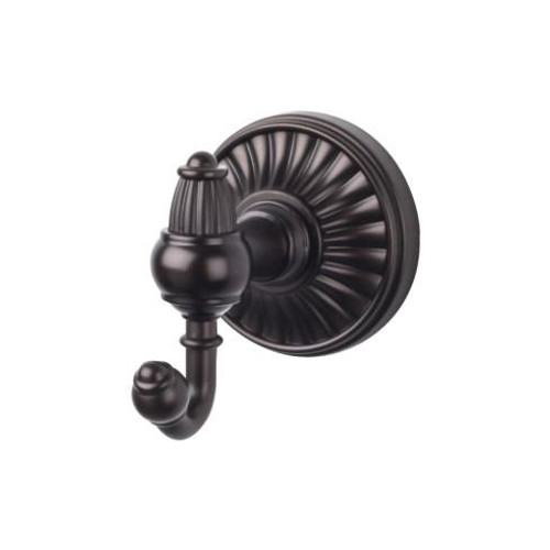 Top Knobs Tuscany Bath Double Hook - Oil Rubbed Bronze - TUSC2ORB