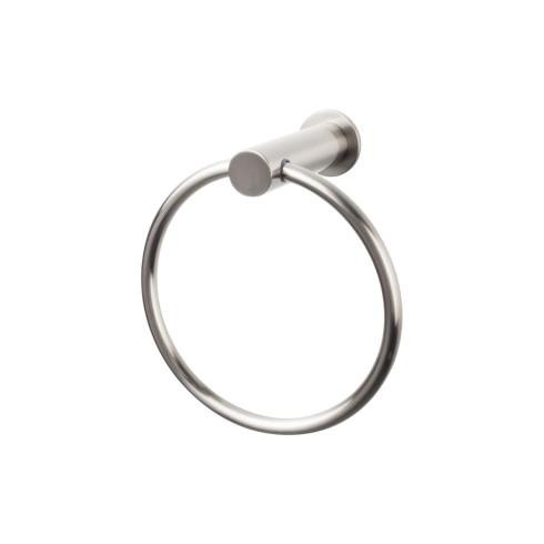 Top Knobs Hopewell Bath Ring - Brushed Satin Nickel - HOP5BSN