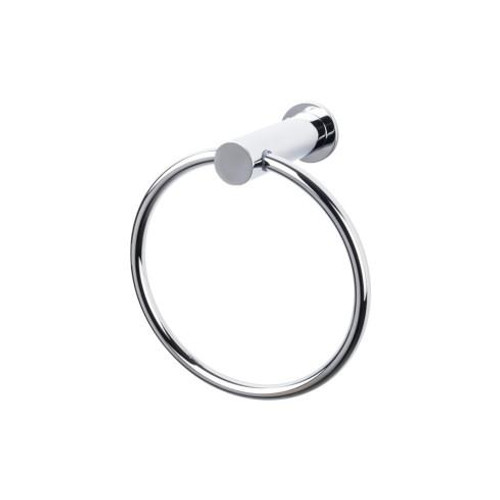 Top Knobs Hopewell Bath Ring - Polished Chrome - HOP5PC