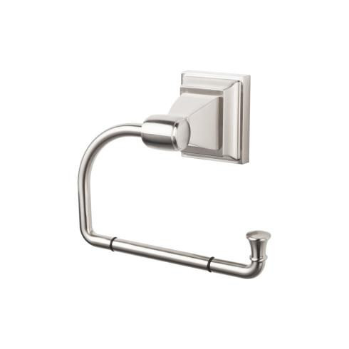 Top Knobs Stratton Bath Tissue Hook, Brushed Satin Nickel - STK4BSN