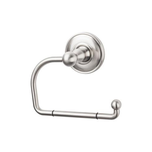 Top Knobs Edwardian Bath Tissue Hook - Plain Backplate, Brushed Satin Nickel - ED4BSND