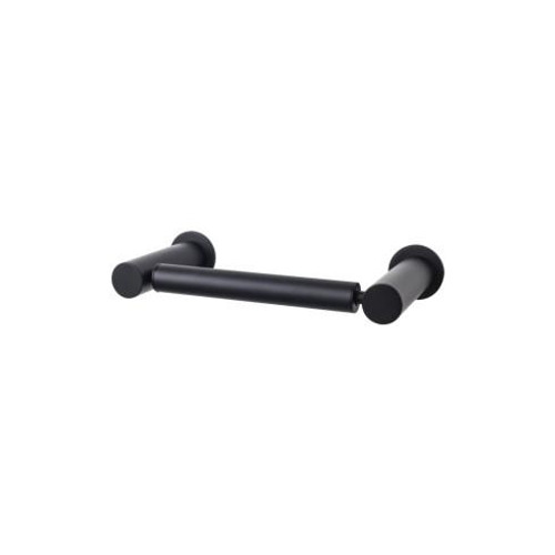 Top Knobs Hopewell Bath Tissue Holder - Flat Black - HOP3BLK