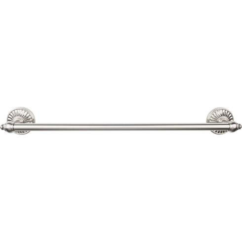 Top Knobs Tuscany Bath 24" Single Towel Bar, Brushed Satin Nickel - TUSC8BSN