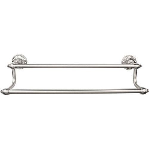 Top Knobs Tuscany Bath 30" Double Towel Bar - Brushed Satin Nickel - TUSC11BSN