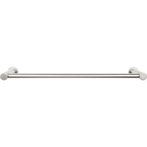Top Knobs Hopewell Bath 30" Single Towel Bar, Brushed Satin Nickel - HOP10BSN