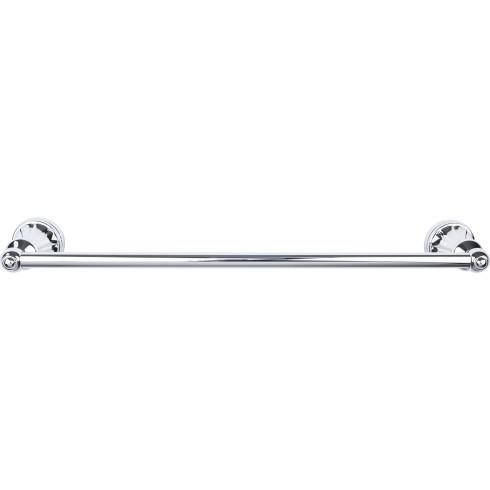 Top Knobs Hudson Bath 30" Single Towel Bar - Polished Chrome - HUD10PC