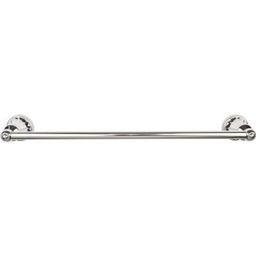 Top Knobs Hudson Bath 30" Single Towel Bar - Polished Nickel - HUD10PN