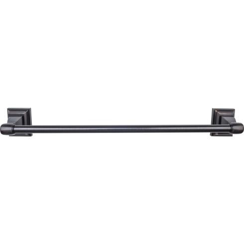 Top Knobs Stratton Bath 30" Single Towel Bar, Tuscan Bronze - STK10TB
