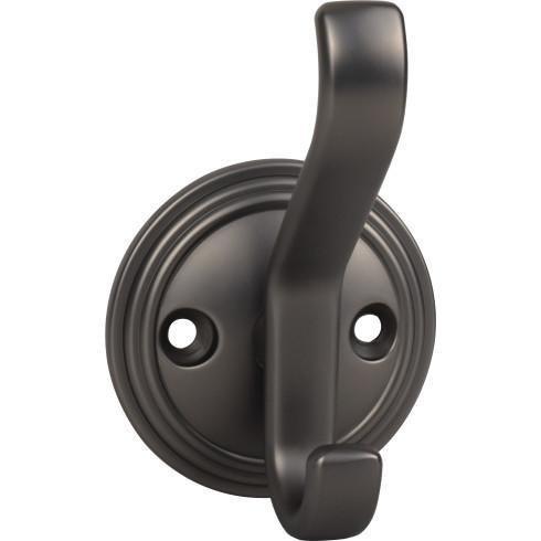 Top Knobs Reeded Hook 3 1/8", Ash Gray - TK1061AG