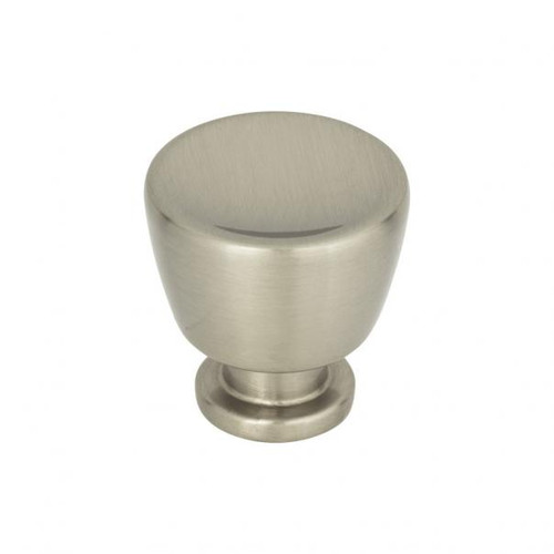 Atlas Conga Door Knob 1 1/8 Inch - Brushed Nickel, 412-BRN