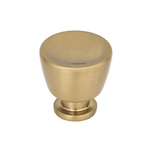 Atlas Conga Door Knob 1 1/8 Inch - Warm Brass, 412-WB