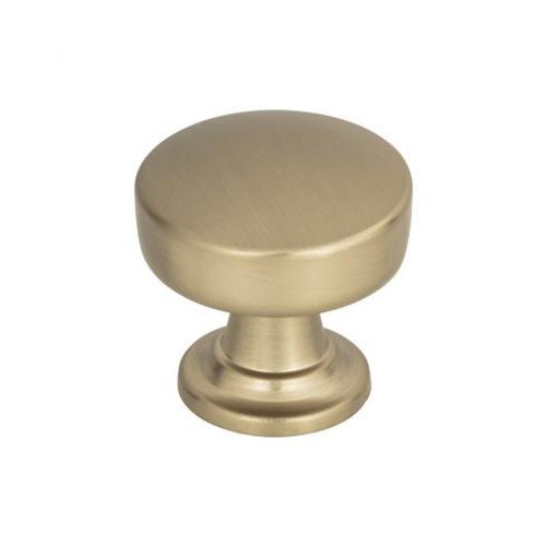 Atlas Homewares Browning Round Knob 1 1/4 Inch - Champagne, 325-CM