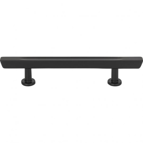 Atlas Conga Door Pull 3 3/4 Inch (c-c) - Matte Black, 414-BL