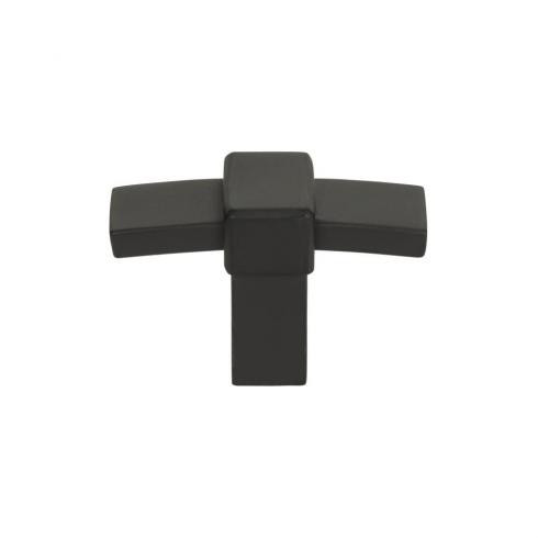 Atlas Buckle Up Door Knob 1 13/16 Inch - Matte Black, 301-BL