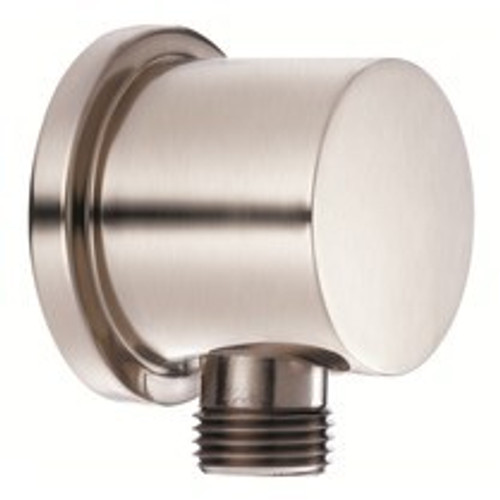 Gerber D469058BN R1 Wall Supply Elbow for Handshower - Attaches to Handshower Hose - Brushed Nickel