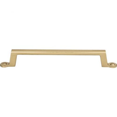 Atlas Bradbury Door Pull 6 5/16 Inch (c-c) - Warm Brass, A304-WB
