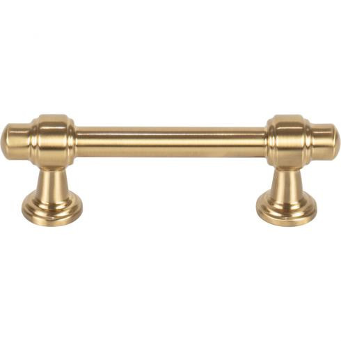 Atlas Bronte Door Pull 3 Inch (c-c) - Warm Brass, 314-WB