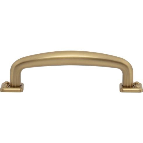 Atlas Benning Door Pull 3 3/4" (c-c) - Warm Brass, A541-WB