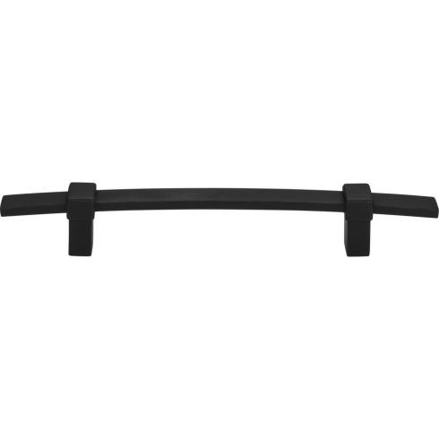 Atlas Buckle Up Door Pull 5 1/16 Inch (c-c) - Matte Black, 303-BL
