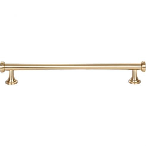 Atlas Browning Door Pull 7 9/16 Inch (c-c) - Warm Brass, 442-WB