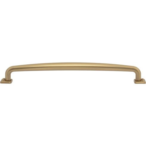 Atlas Benning Door Pull 8 13/16" (c-c) - Warm Brass, A545-WB