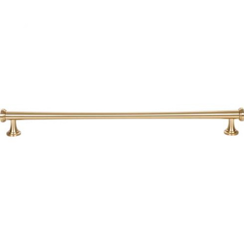 Atlas Browning Door Pull 12 Inch (c-c) - Warm Brass, 443-WB
