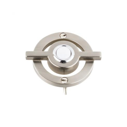 Atlas Avalon Door Bell - Brushed Nickel, DB643-BRN