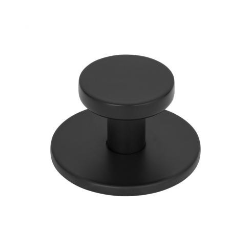 Atlas Dot Door Knob 1 1/4 Inch - Matte Black, A600-BL