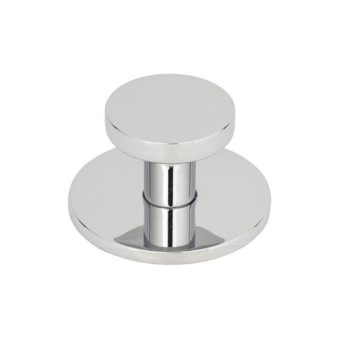 Atlas Dot Door Knob 1 1/4 Inch - Polished Chrome, A600-CH
