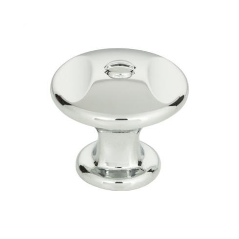 Atlas Ergo Door Knob 1 3/8 Inch - Polished Chrome, A869-CH