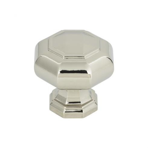 Atlas Elizabeth Door Knob 1 1/4 Inch - Polished Nickel, 418-PN
