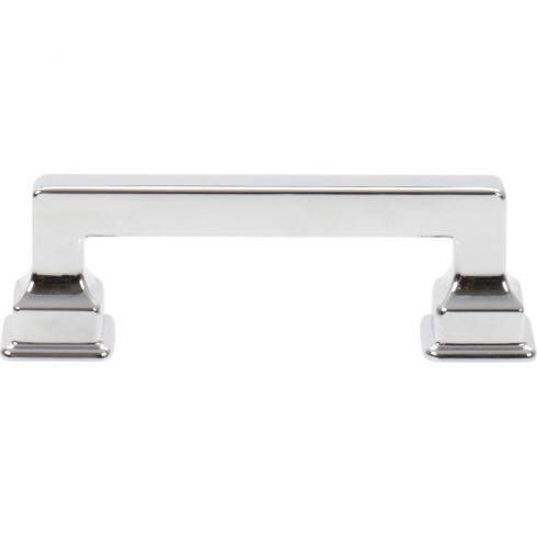Atlas Erika Door Pull 3 Inch (c-c) - Polished Chrome, A621-CH