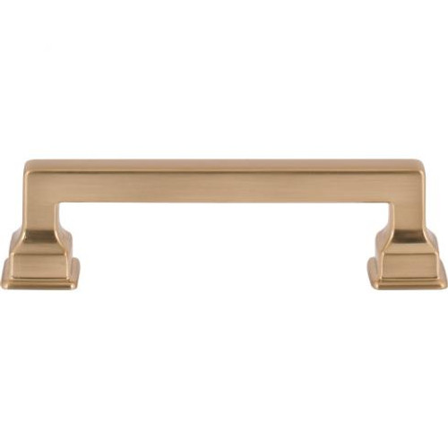 Atlas Homewares Erika Pull 3 3/4 Inch (c-c) - Warm Brass, A622-WB