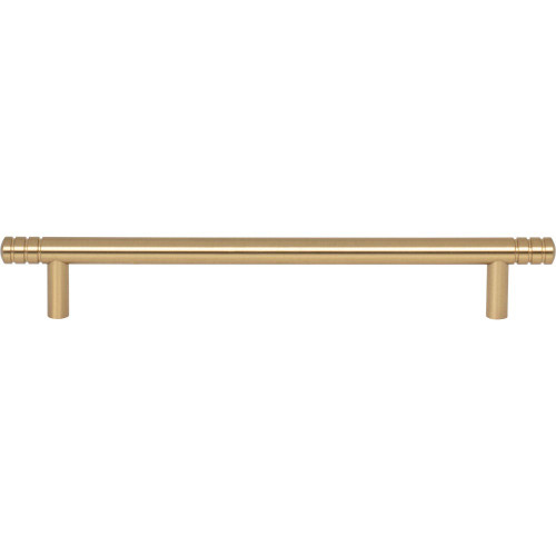 Atlas Griffith Door Pull 7 9/16 Inch (c-c) - Warm Brass, A955-WB