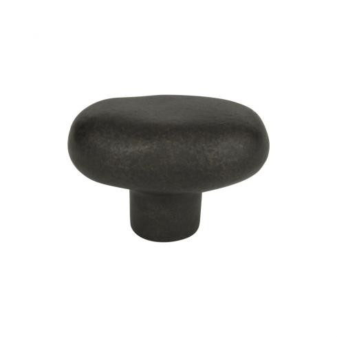 Atlas Distressed Oval Door Knob 1 11/16 Inch - Oil Rubbed Bronze, 332-ORB
