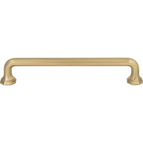 Atlas Elizabeth Door Pull 6 5/16 Inch (c-c) - Warm Brass, 421-WB