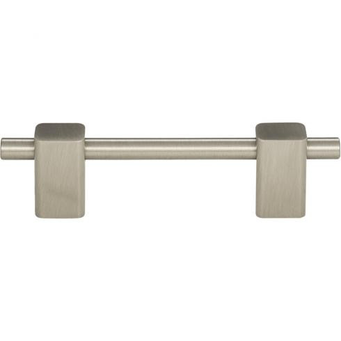 Atlas Element Door Pull 3 Inch (c-c) - Brushed Nickel, 295-BRN