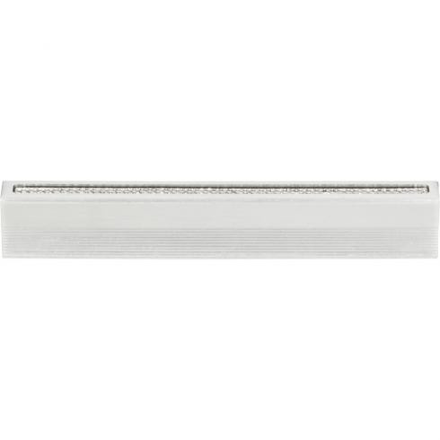Atlas Crystal Inset Thin Door Pull 3 3/4 Inch (c-c) - Matte Chrome, 3200-MC