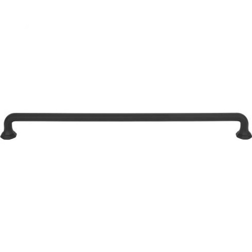 Atlas Elizabeth Door Pull 12 Inch (c-c) - Matte Black, 424-BL