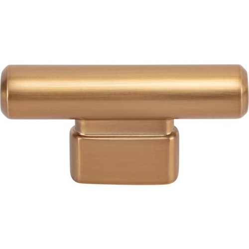 Atlas Holloway T-Door Knob 2 1/2" - Warm Brass, A511-WB