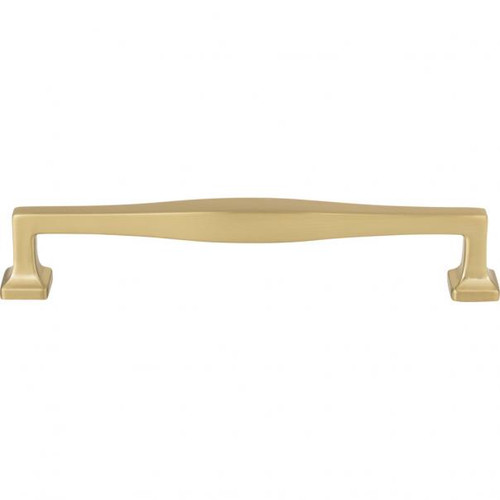 Atlas Kate Door Pull 6 5/16 Inch (c-c) - Warm Brass, A205-WB